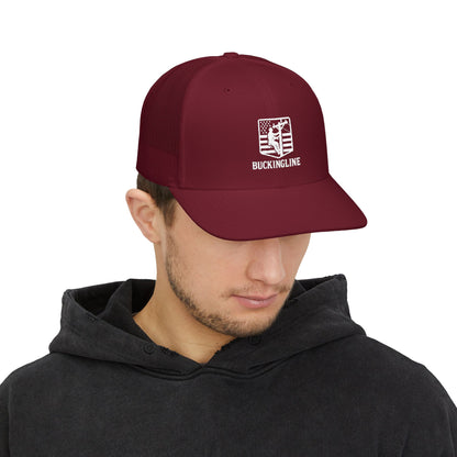 Buckingline, Lineman Hat, Embroidered Snapback hat in Multiple Colors