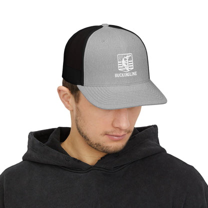 Buckingline, Lineman Hat, Embroidered Snapback hat in Multiple Colors
