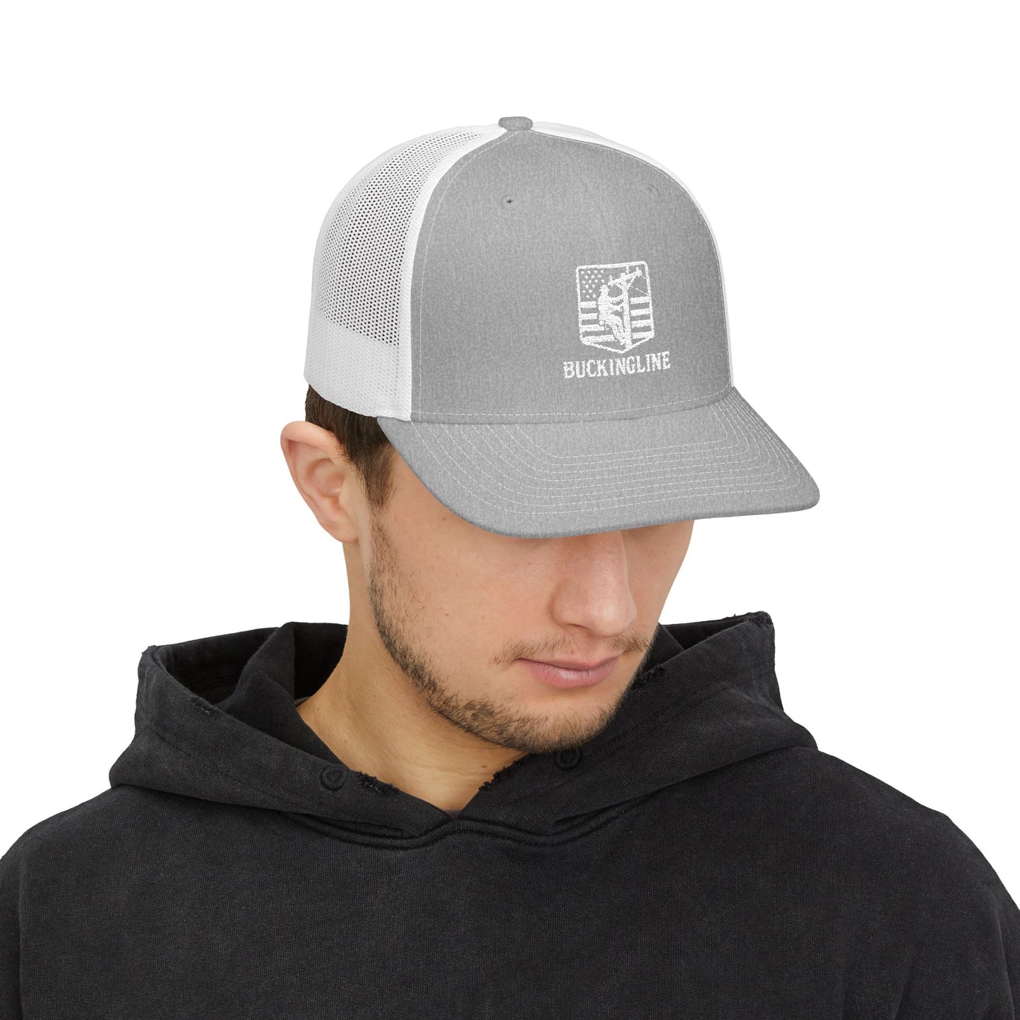 Buckingline, Lineman Hat, Embroidered Snapback hat in Multiple Colors