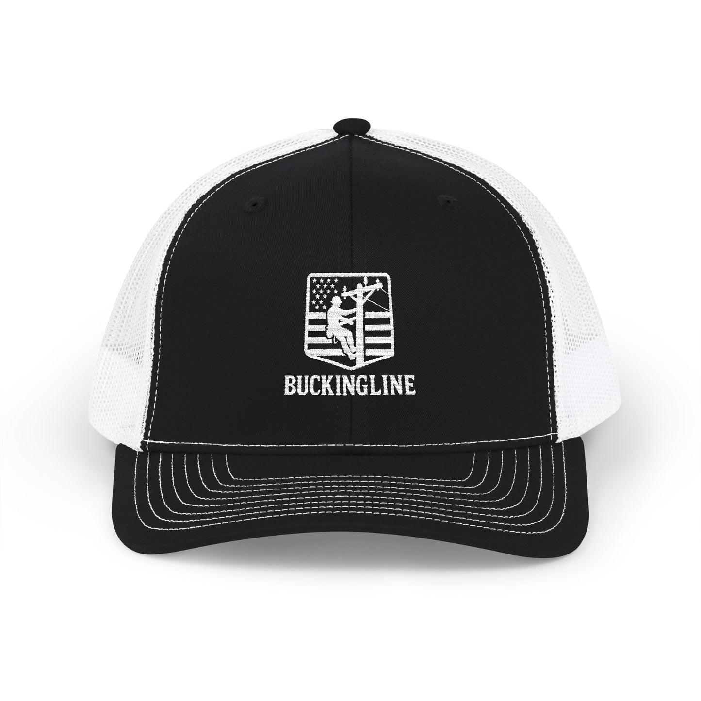 Buckingline, Lineman Hat, Embroidered Snapback hat in Multiple Colors