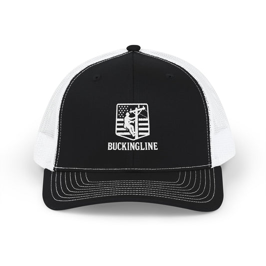 Buckingline, Lineman Hat, Embroidered Snapback hat in Multiple Colors