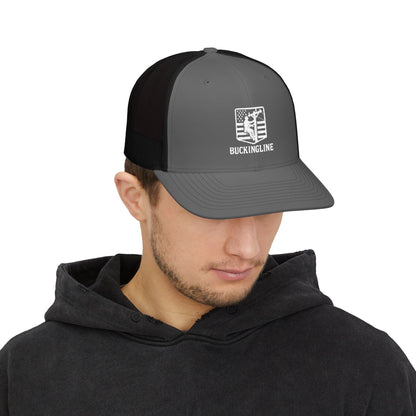 Buckingline, Lineman Hat, Embroidered Snapback hat in Multiple Colors