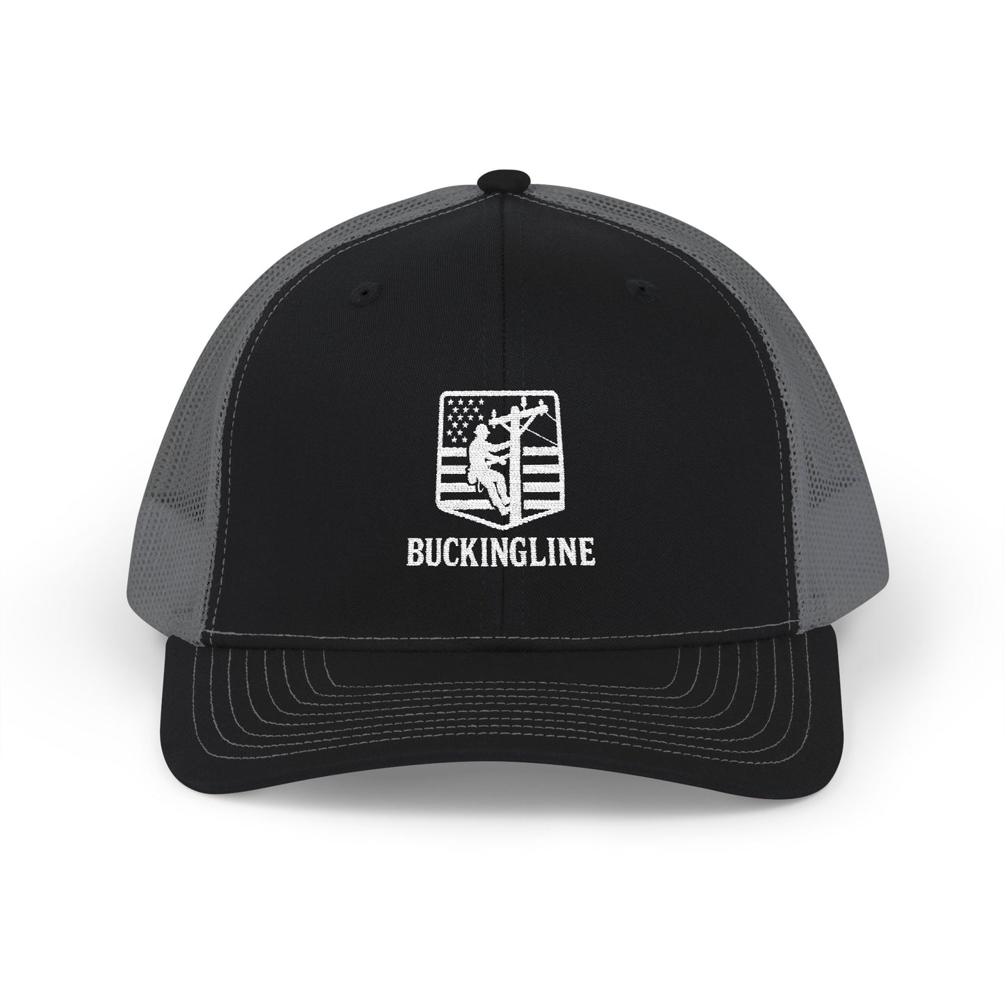 Buckingline, Lineman Hat, Embroidered Snapback hat in Multiple Colors