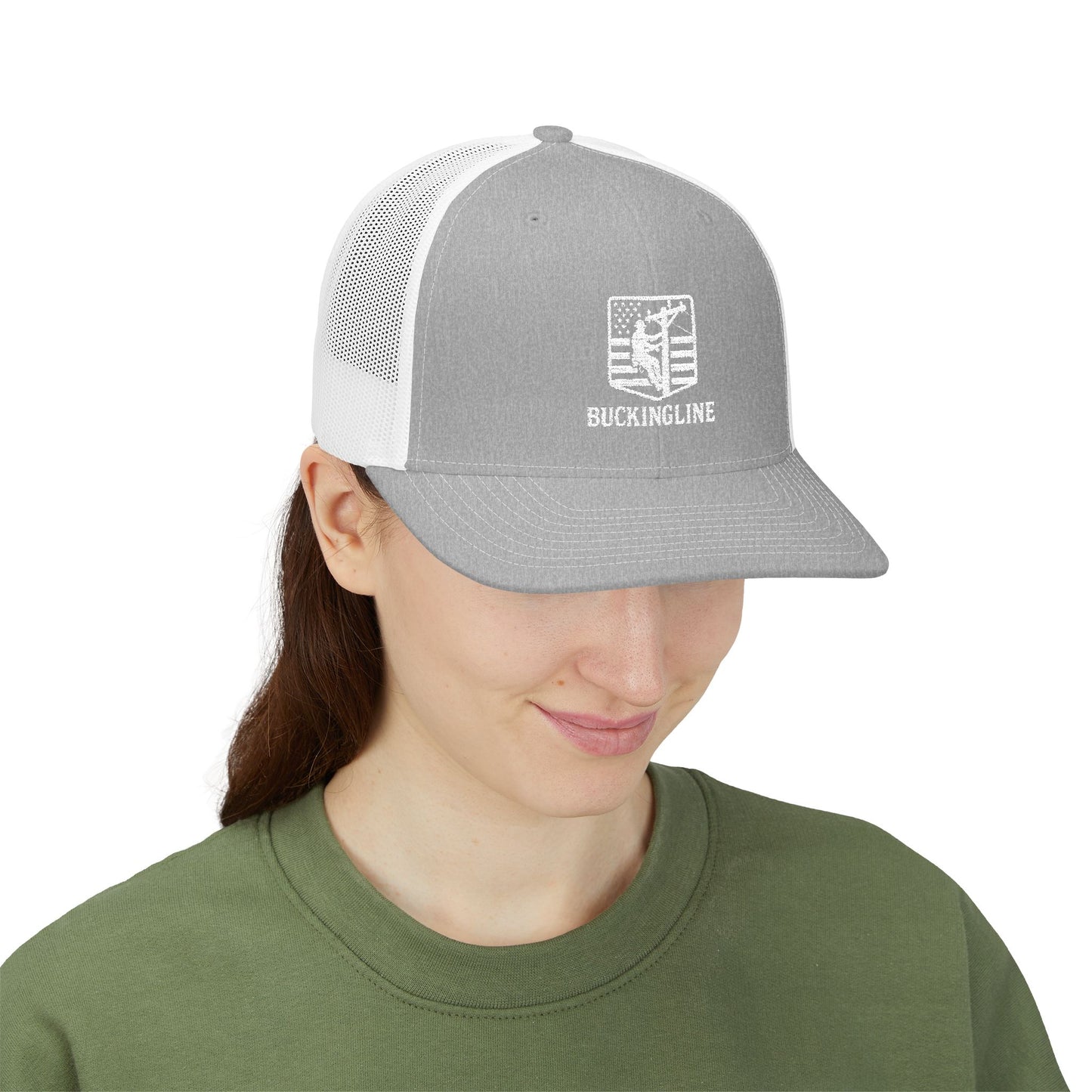 Buckingline, Lineman Hat, Embroidered Snapback hat in Multiple Colors