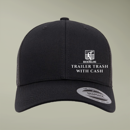 Lineman Hat - "Trailer Trash With Cash" - Product Image 3