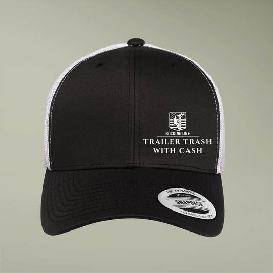 Lineman Hat - "Trailer Trash With Cash"