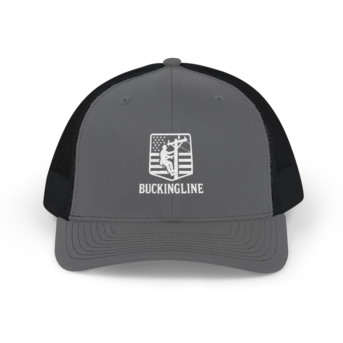 Buckingline, Lineman Hat, Embroidered Snapback hat in Multiple Colors