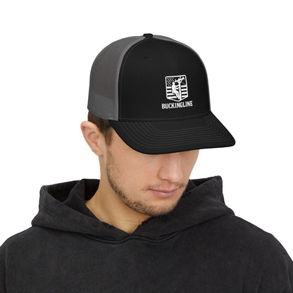 Buckingline, Lineman Hat, Embroidered Snapback hat in Multiple Colors