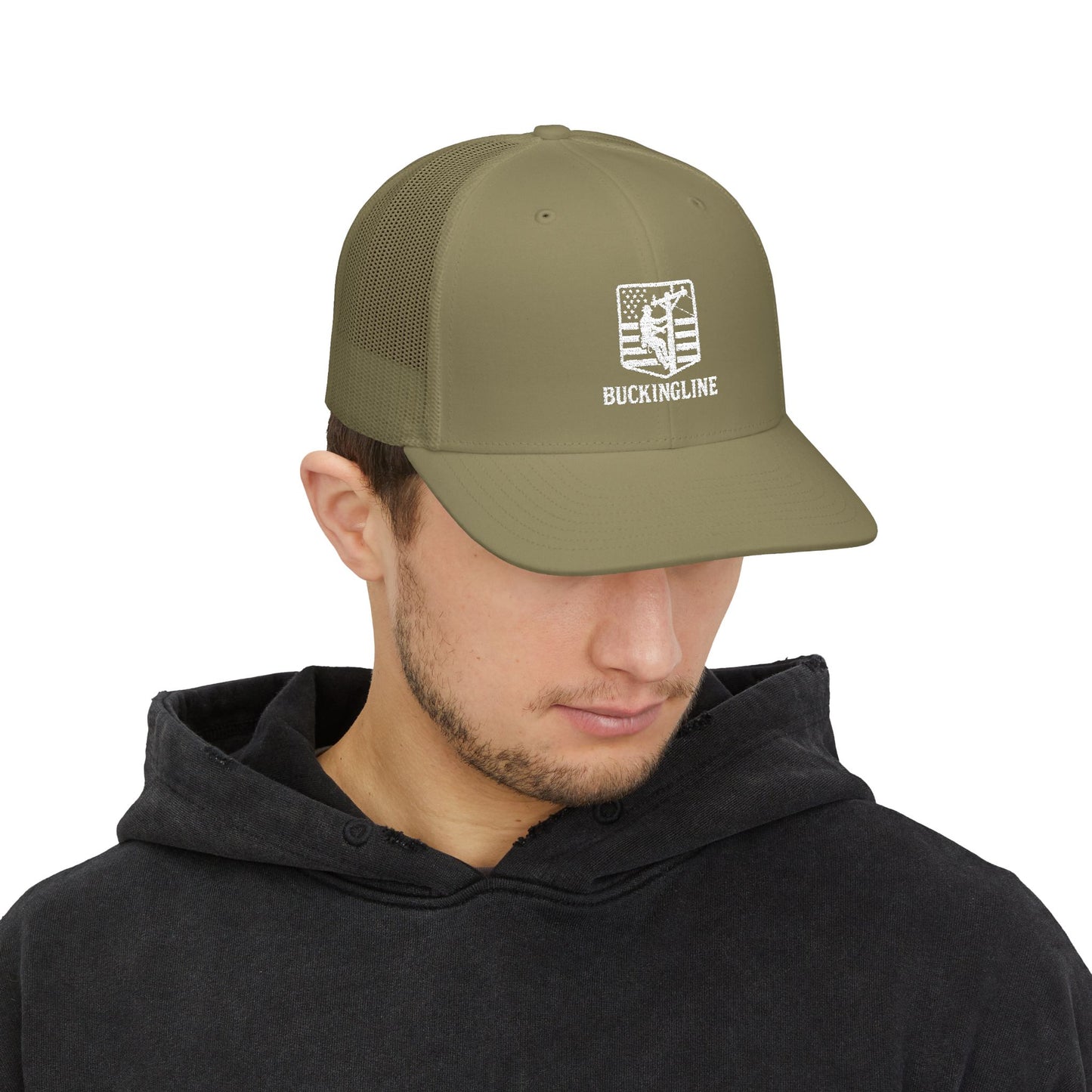 Buckingline, Lineman Hat, Embroidered Snapback hat in Multiple Colors